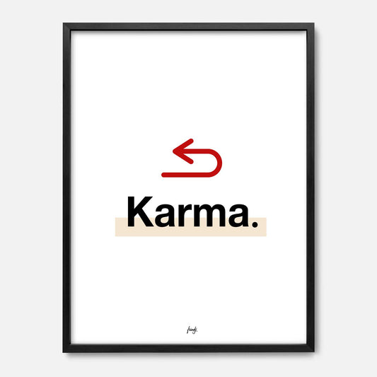 Affiche Karma