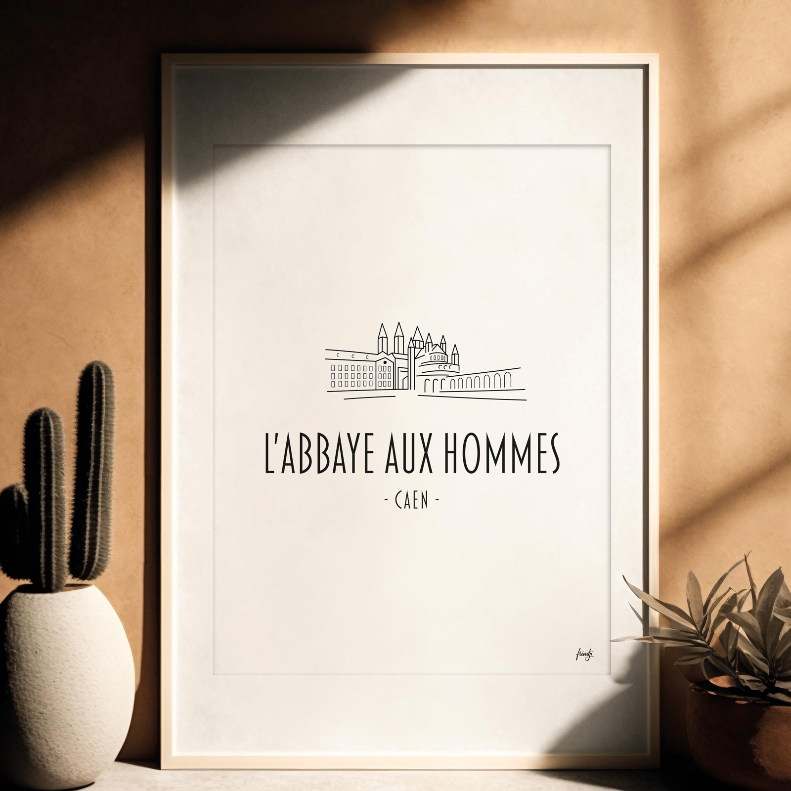 Poster Abbaye aux hommes