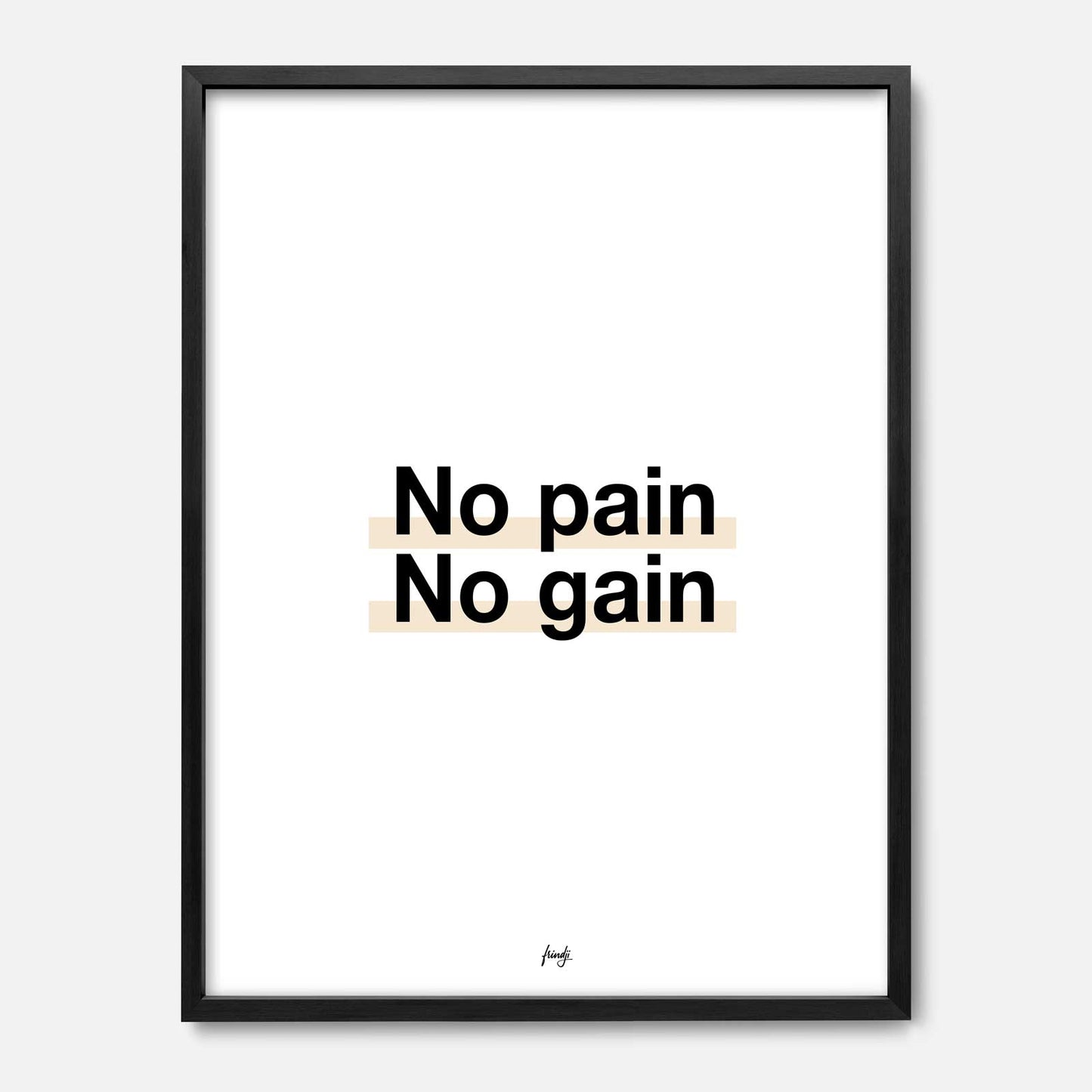 Affiche No Pain No Gain