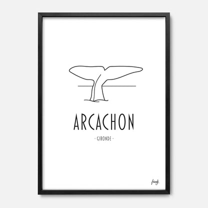 Affiche Arcachon