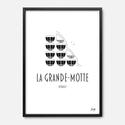 Affiche La Grande-Motte