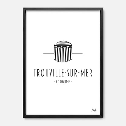 Affiche Trouville-sur-Mer