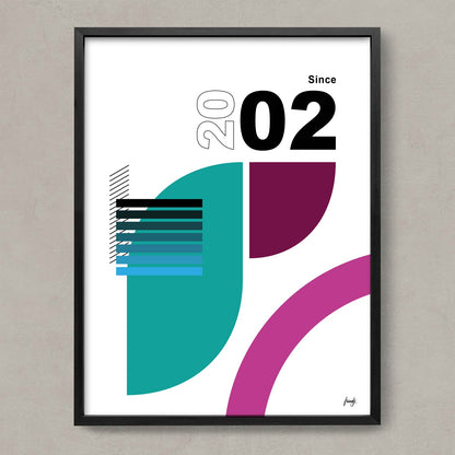 Affiche vintage 2002