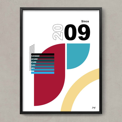 Affiche déco 2009