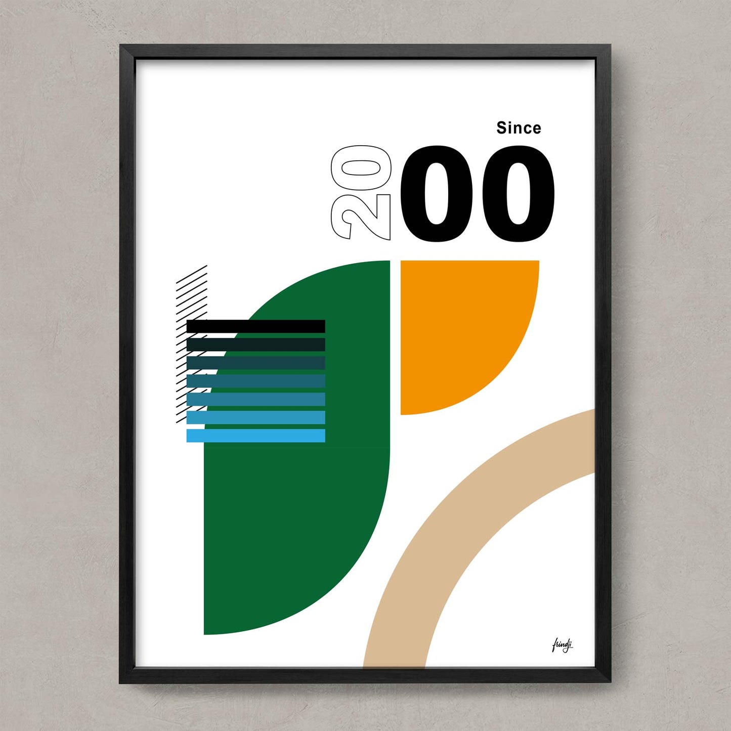 Affiche année 2000