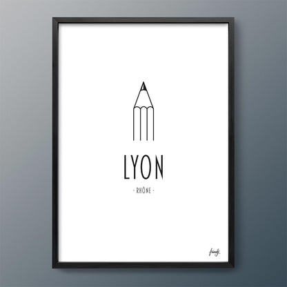 Illustration de la ville de lyon