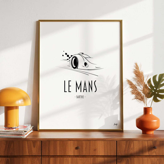 Affiche Le Mans