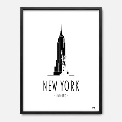 Affiche ville New York