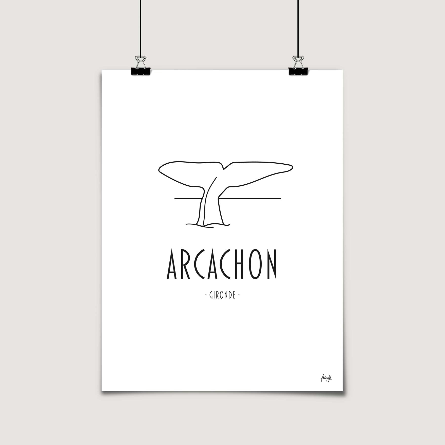 Poster Arcachon