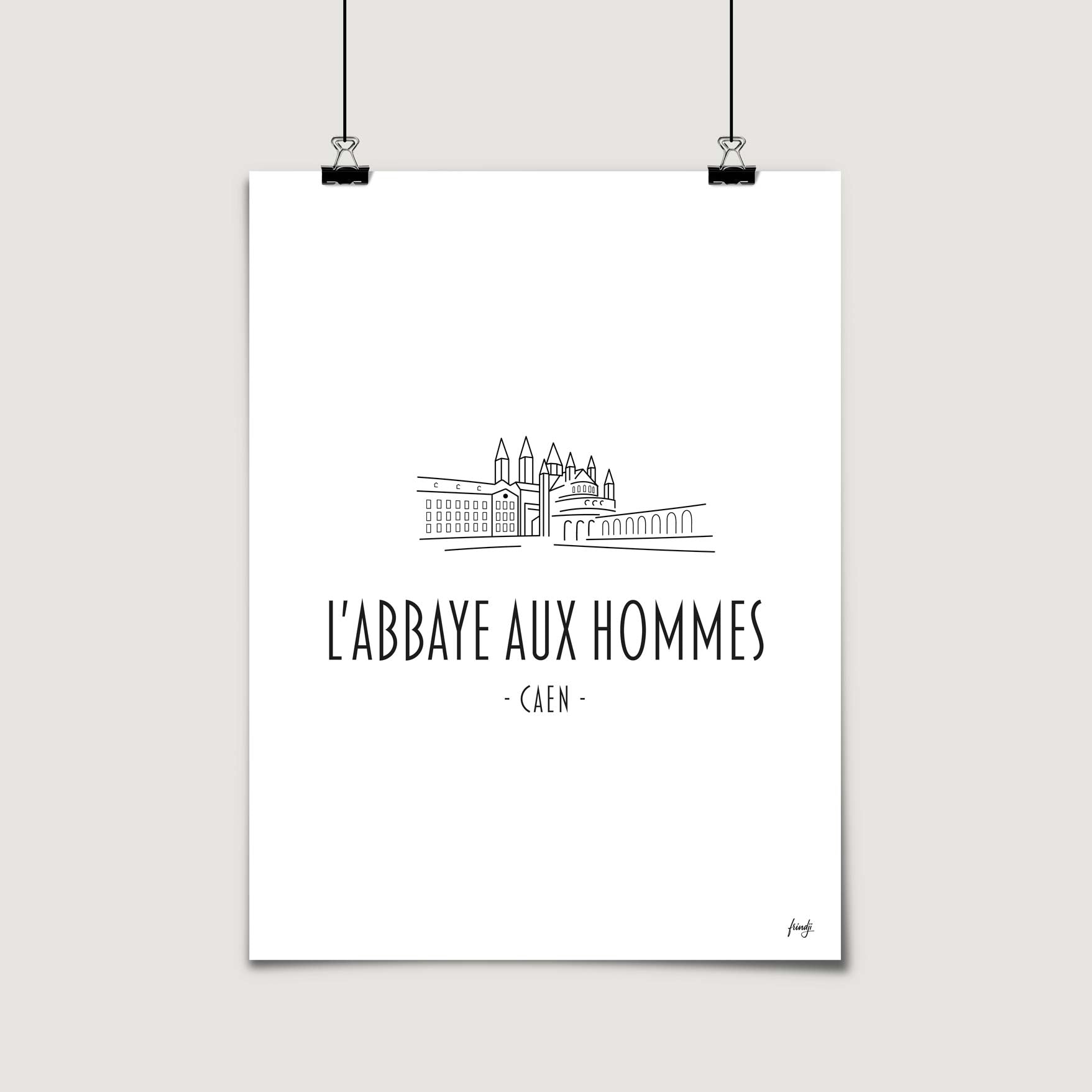 Illustration de Abbaye aux hommes à Caen