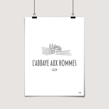 Illustration de Abbaye aux hommes à Caen