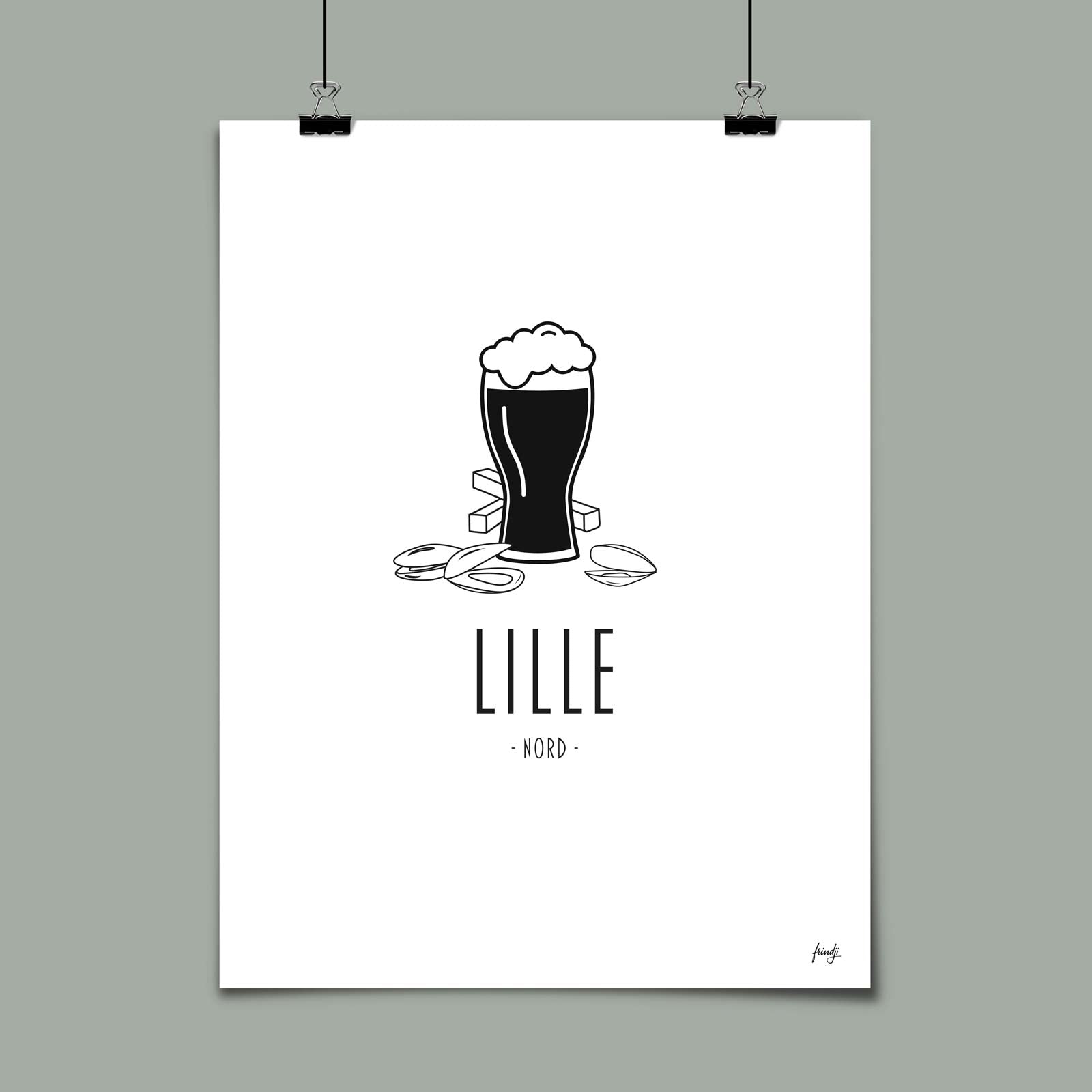Poster de la ville de Lille