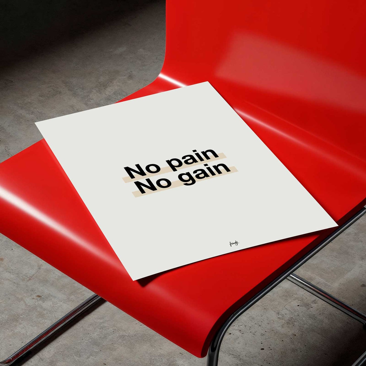 Affiche No Pain No Gain