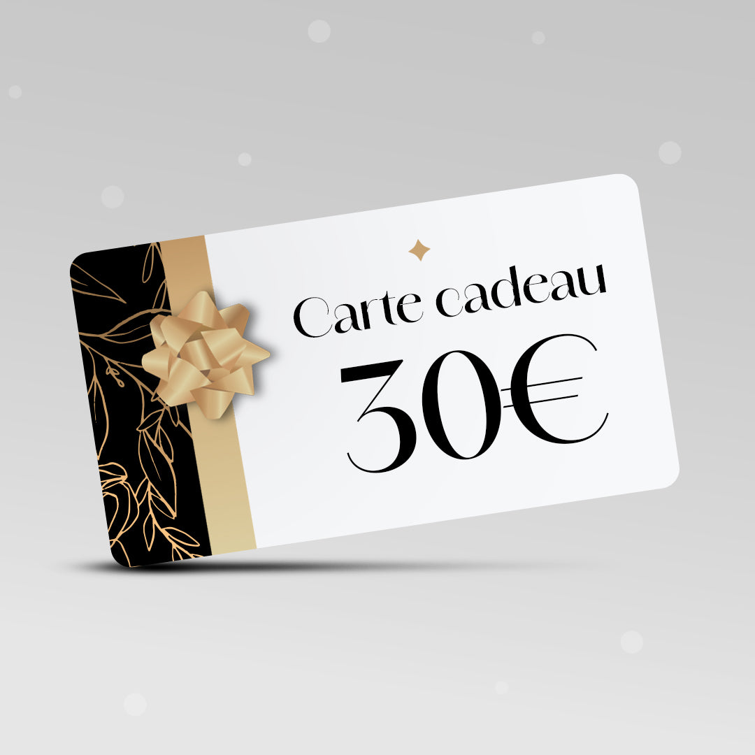 Carte cadeau de 30 euros pour affiche frindji
