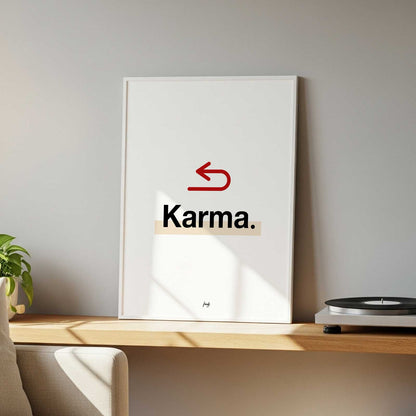 Affiche Karma
